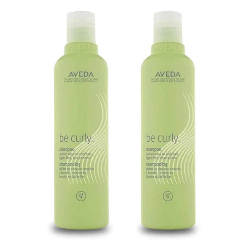 2 X Aveda Be Curly Shampoo 8.5oz/250ml each NEW